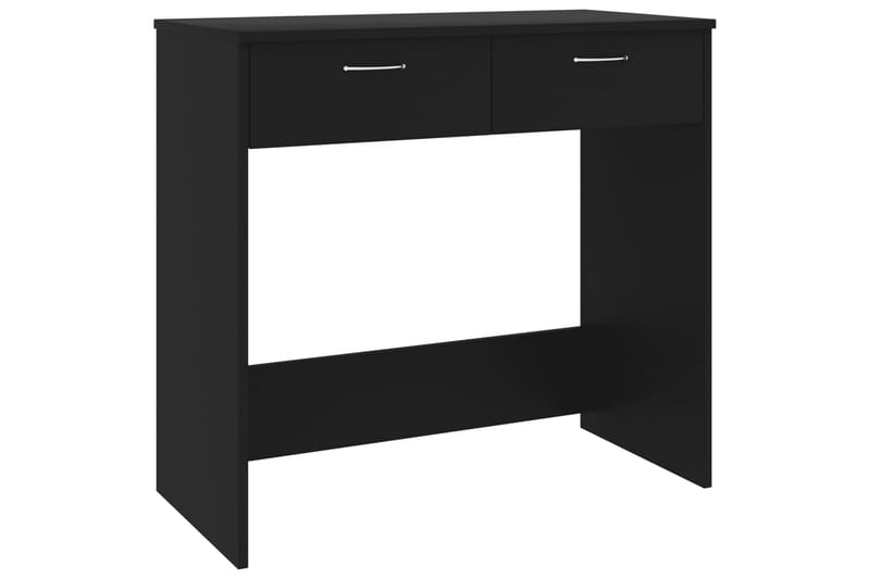 Skrivbord svart 80x40x75 cm spånskiva - Svart - Möbler - Bord & matgrupper - Kontorsbord - Skrivbord