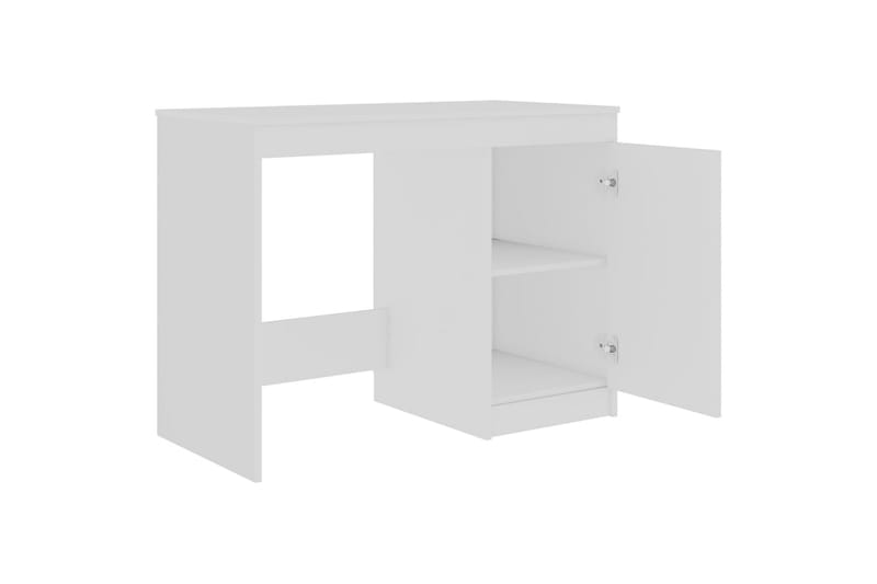 Skrivbord vit 100x50x76 cm spånskiva - Vit - Möbler - Bord & matgrupper - Kontorsbord - Skrivbord