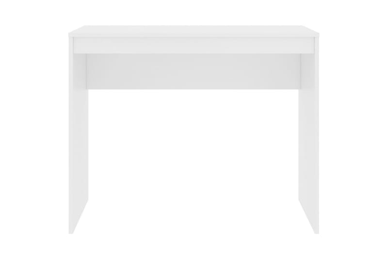 Skrivbord vit 90x40x72 cm spånskiva - Vit - Skrivbord