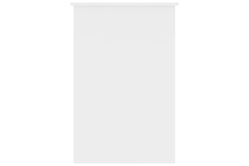 Skrivbord vit högglans 100x50x76 cm spånskiva - Vit - Möbler - Bord & matgrupper - Kontorsbord - Skrivbord