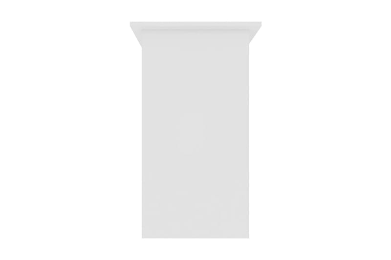 Skrivbord vit högglans 80x45x74 cm spånskiva - Vit - Möbler - Bord & matgrupper - Kontorsbord - Skrivbord