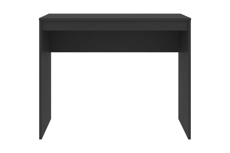 Skrivbord svart 90x40x72 cm spånskiva - Svart - Skrivbord