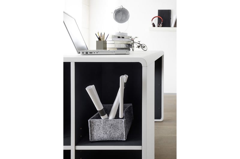 Tadeo Skrivbord - Vit/Grå - Möbler - Bord & matgrupper - Kontorsbord - Skrivbord