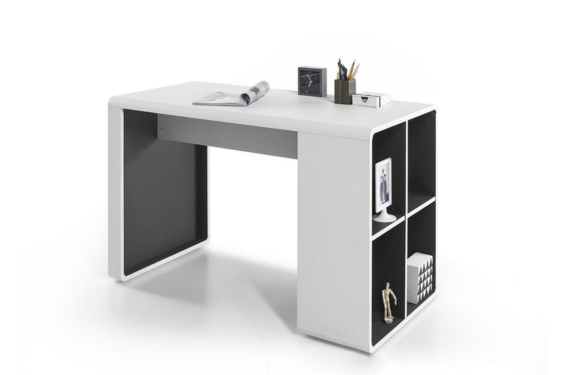 Tadeo Skrivbord - Vit/Grå - Möbler - Bord & matgrupper - Kontorsbord - Skrivbord