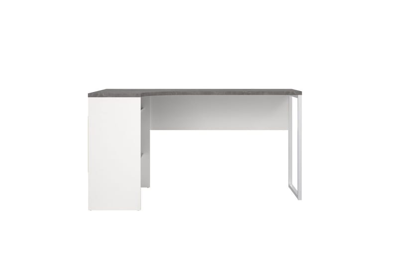 Taketo Hörnskrivbord 145 cm - Vit/Chokladbrun - Möbler - Bord & matgrupper - Kontorsbord - Skrivbord - Hörnskrivbord