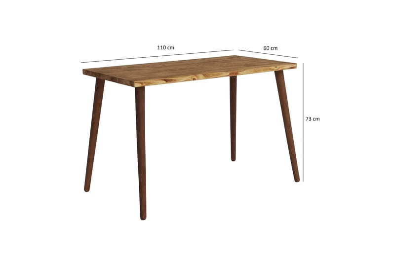 Tavner Skrivbord 110 cm - Natur - Möbler - Bord & matgrupper - Kontorsbord - Skrivbord