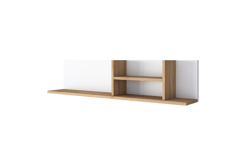 Skrivbord Traven Valnöt / Vit - Vit - Möbler - Bord & matgrupper - Kontorsbord - Skrivbord