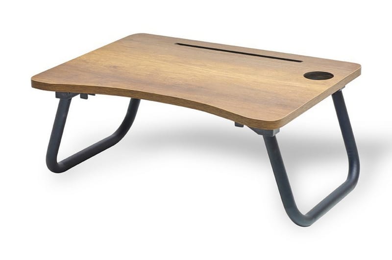 Tukums Laptopställ 60 cm - Valnötsbrun/Svart - Möbler - Bord & matgrupper - Kontorsbord - Skrivbord