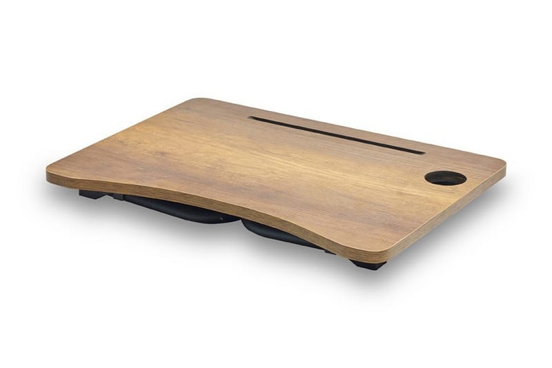 Tukums Laptopställ 60 cm - Valnötsbrun/Svart - Möbler - Bord & matgrupper - Kontorsbord - Skrivbord