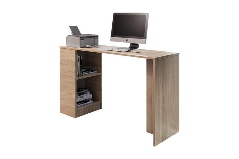 Tynemouth Skrivbord LED-belysning - Beige - Möbler - Bord & matgrupper - Kontorsbord - Skrivbord