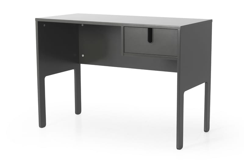 Uno Skrivbord 105 cm med Förvaring Låda Grå - Tenzo - Skrivbord