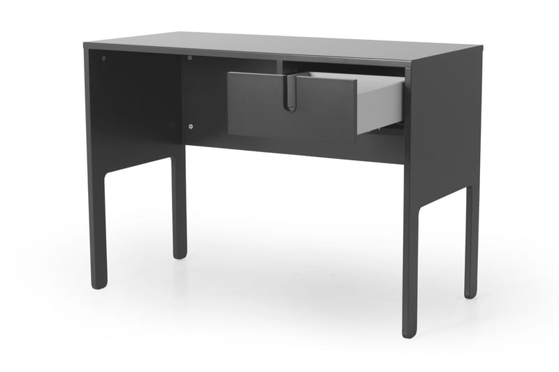 Uno Skrivbord 105 cm med Förvaring Låda Grå - Tenzo - Skrivbord