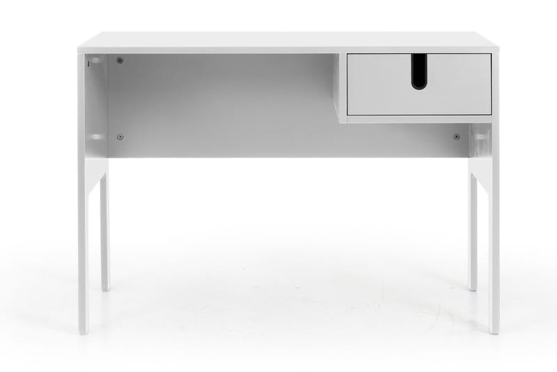 Uno Skrivbord 105 cm med Förvaring Låda Vit - Tenzo - Skrivbord