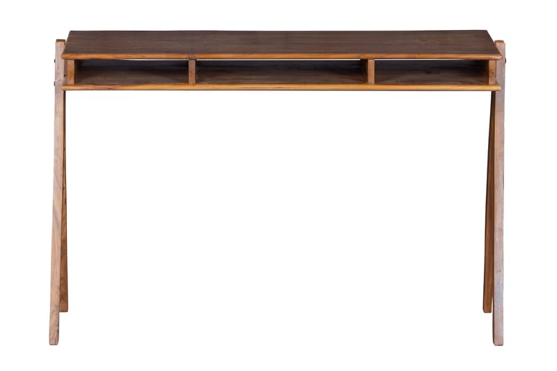 Victhis Skrivbord 120 cm - Brun - Skrivbord