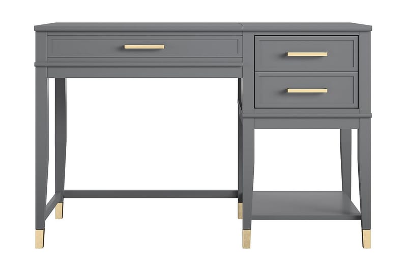 Westerleigh Höj-och Sänkbart Skrivbord 116 cm Förvaring Lådo, undefined