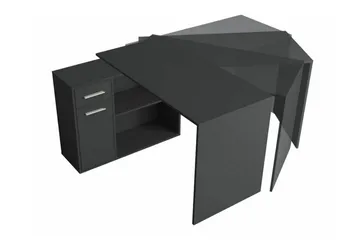 Wickston Skrivbord 120 cm Anthracite - Möbler - Bord & matgrupper - Kontorsbord - Skrivbord