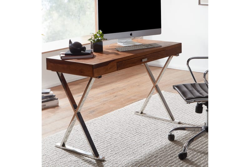 Wilhem Skrivbord 120 cm Rektangulär - Natur - Möbler - Bord & matgrupper - Kontorsbord - Skrivbord