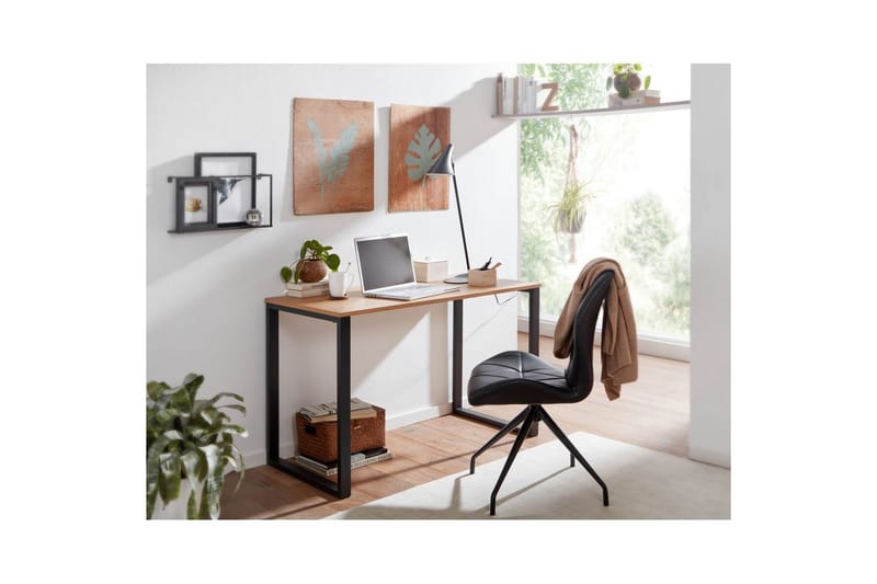 Skrivbord Wohnling Ek i trästil 120 cm Modern - Möbler - Bord & matgrupper - Kontorsbord - Skrivbord