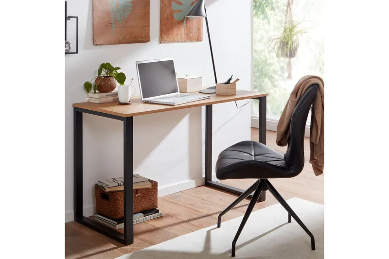 Skrivbord Wohnling Ek i trästil 120 cm Modern - Möbler - Bord & matgrupper - Kontorsbord - Skrivbord