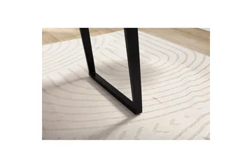 Skrivbord Wohnling Massiv trä träd kant metallben lantlig stil Svart, vinklad, 120x60 cm - Svart, vinklad, 120x60 cm - Möbler - Bord & matgrupper - Kontorsbord - Skrivbord