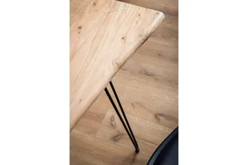 Skrivbord Wohnling Massivt trä 150 cm träd kant med hårnålben lantstil - Möbler - Bord & matgrupper - Kontorsbord - Skrivbord