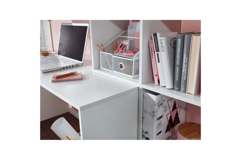 Skrivbord Wohnling med förvaringshylla 170 cm modern - Möbler - Bord & matgrupper - Kontorsbord - Skrivbord
