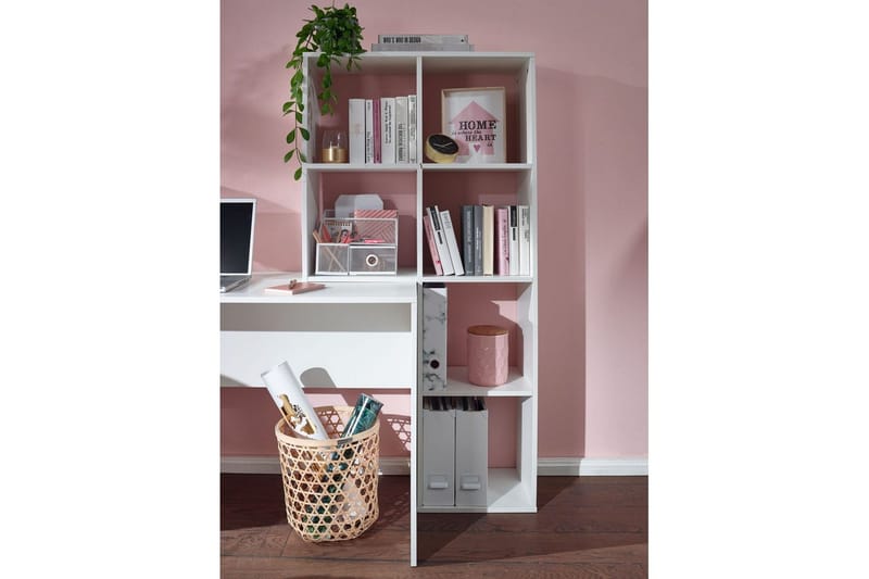 Skrivbord Wohnling med förvaringshylla 170 cm modern - Möbler - Bord & matgrupper - Kontorsbord - Skrivbord