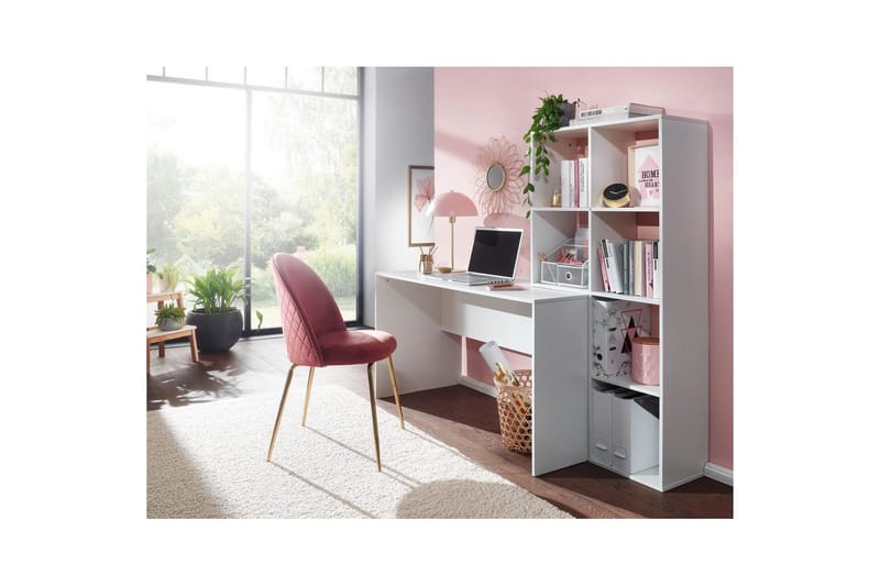 Skrivbord Wohnling med förvaringshylla 170 cm modern - Möbler - Bord & matgrupper - Kontorsbord - Skrivbord