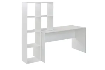 Skrivbord Wohnling med förvaringshylla 170 cm modern - Möbler - Bord & matgrupper - Kontorsbord - Skrivbord