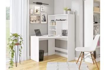 Zayden Skrivbord 101 cm - Vit - Möbler - Bord & matgrupper - Kontorsbord - Skrivbord