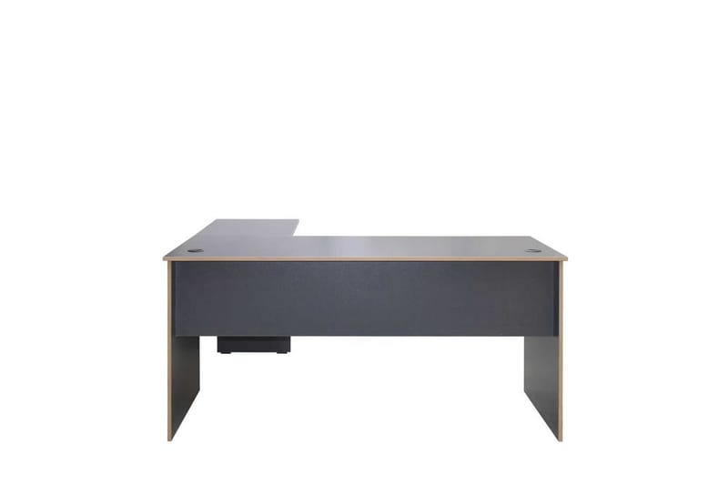 Soonam Skrivbord 160x144 cm - Rödfärgat trä/Antracit - Möbler - Bord & matgrupper - Kontorsbord - Skrivbord