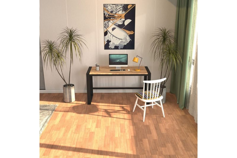 Sorix Skrivbord 55x152 cm - Svart/Natur - Möbler - Bord & matgrupper - Kontorsbord - Skrivbord