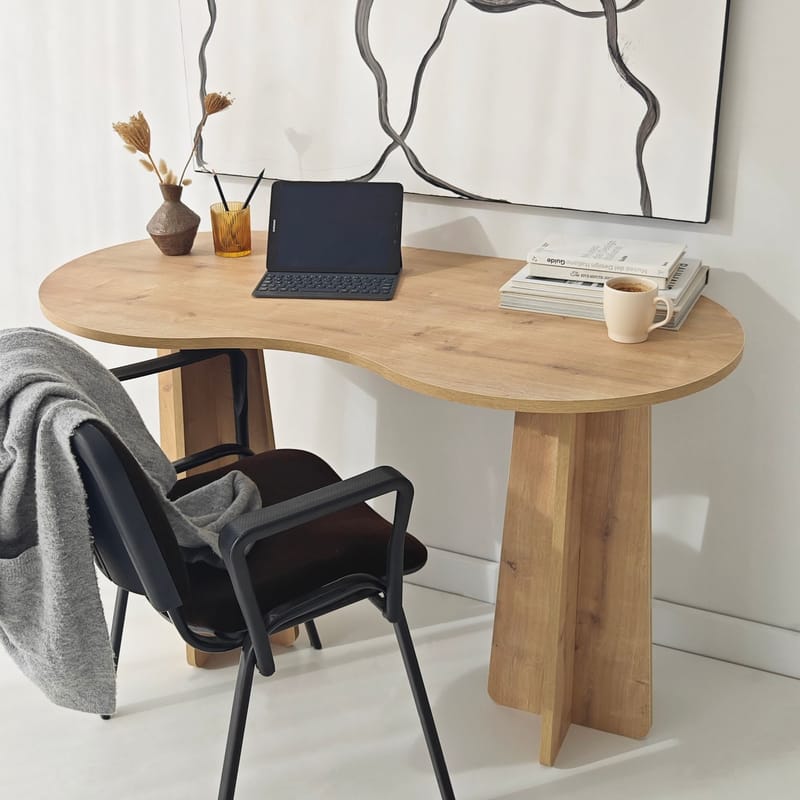 Soryn Skrivbord 120 cm - Safir Ek - Möbler - Bord & matgrupper - Kontorsbord - Skrivbord