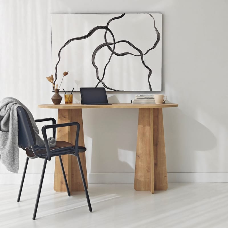 Soryn Skrivbord 120 cm - Safir Ek - Möbler - Bord & matgrupper - Kontorsbord - Skrivbord