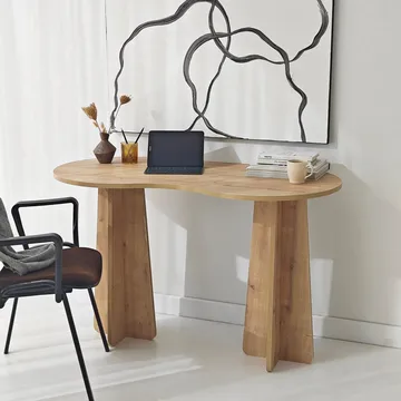 Soryn Skrivbord 120 cm - Safir Ek - Möbler - Bord & matgrupper - Kontorsbord - Skrivbord