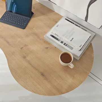 Soryn Skrivbord 120 cm - Safir Ek - Möbler - Bord & matgrupper - Kontorsbord - Skrivbord