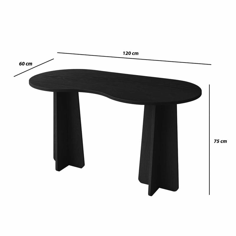 Soryn Skrivbord 120 cm - Svart - Möbler - Bord & matgrupper - Kontorsbord - Skrivbord