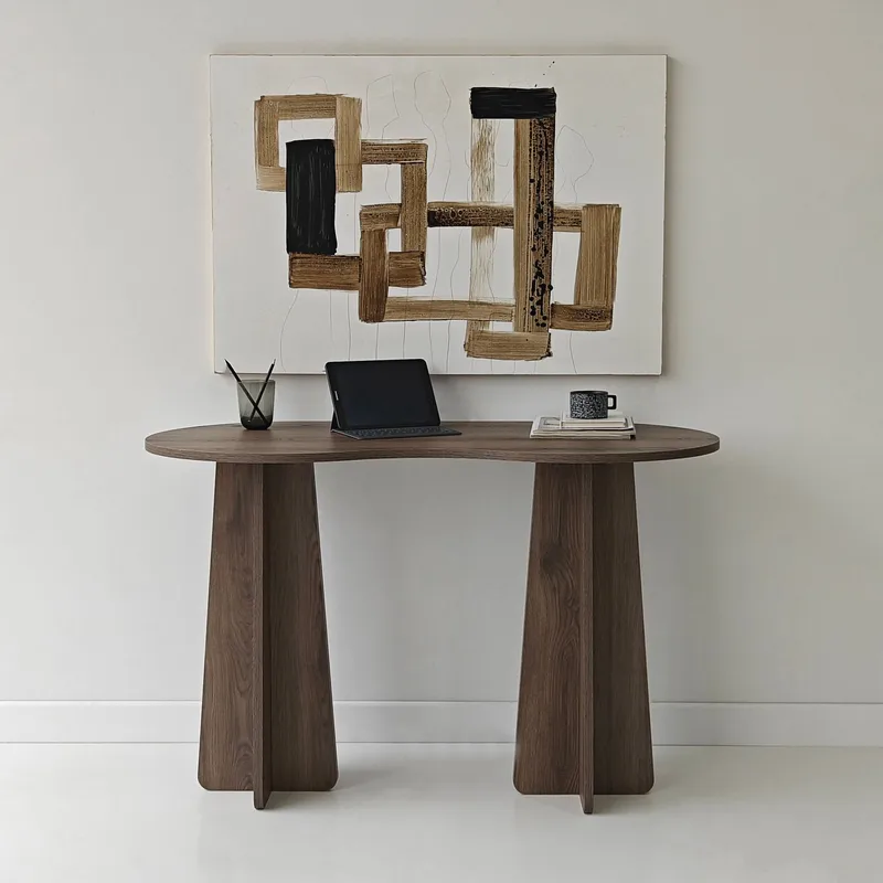 Soryn Skrivbord 120 cm - Valnöt - Möbler - Bord & matgrupper - Kontorsbord - Skrivbord