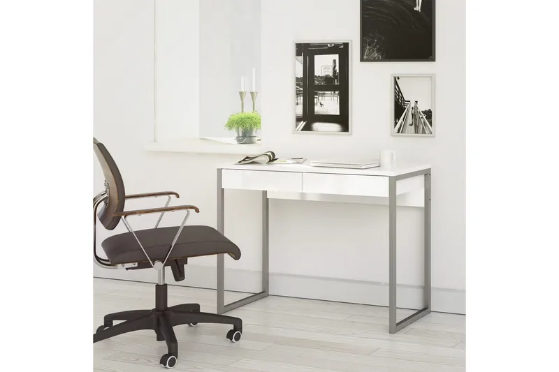 Taketo Skrivbord 40x101,6 cm - Vit - Möbler - Bord & matgrupper - Kontorsbord - Skrivbord