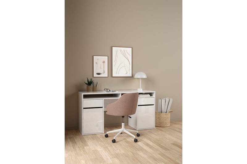 Taketo Skrivbord 48x149 cm - Vit - Möbler - Bord & matgrupper - Kontorsbord - Skrivbord