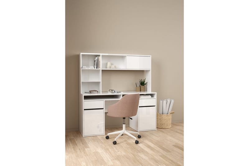 Taketo Skrivbord 48x149 cm - Vit - Möbler - Bord & matgrupper - Kontorsbord - Skrivbord