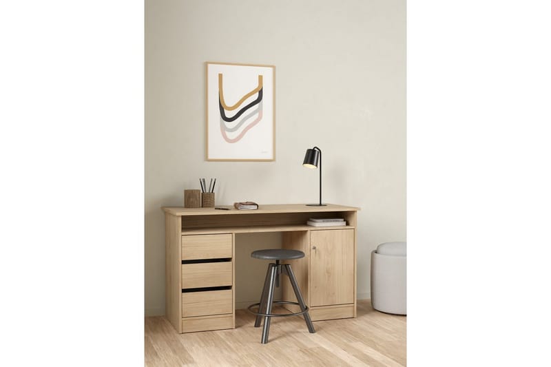 Taketo Skrivbord 55x126 cm - Natur - Möbler - Bord & matgrupper - Kontorsbord - Skrivbord