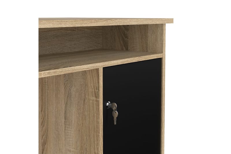 Taketo Skrivbord 55x126 cm - Natur/Svart - Möbler - Bord & matgrupper - Kontorsbord - Skrivbord