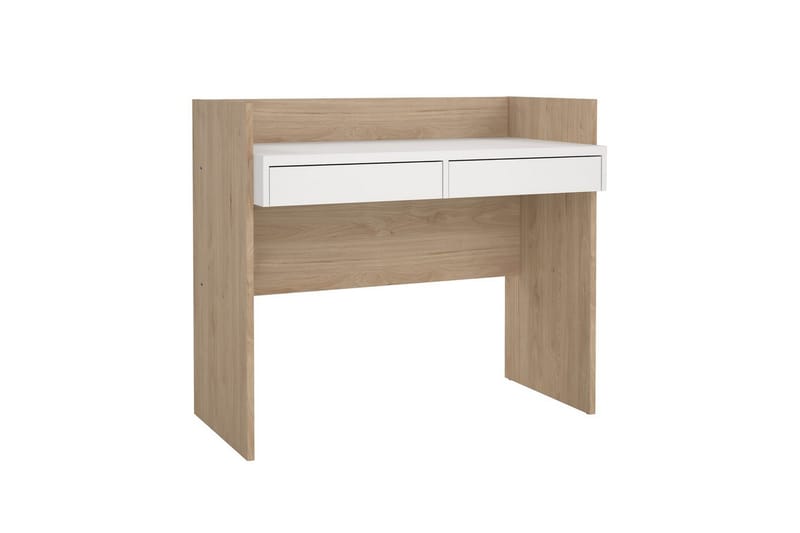 Taketo Skrivbord 56x102 cm - Vit/Natur - Möbler - Bord & matgrupper - Kontorsbord - Skrivbord