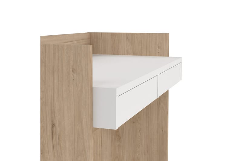 Taketo Skrivbord 56x102 cm - Vit/Natur - Möbler - Bord & matgrupper - Kontorsbord - Skrivbord