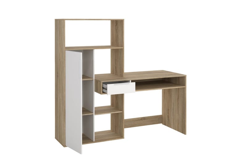 Taketo Skrivbord 60x163 cm - Vit - Möbler - Bord & matgrupper - Kontorsbord - Skrivbord