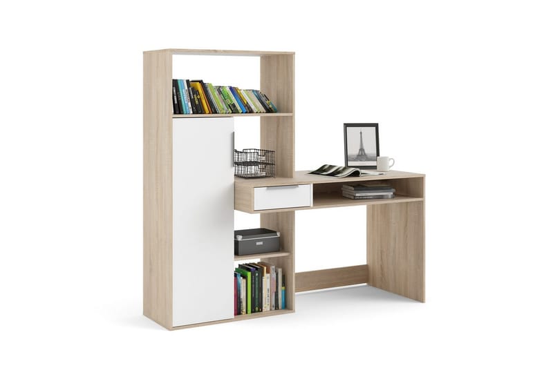 Taketo Skrivbord 60x163 cm - Vit - Möbler - Bord & matgrupper - Kontorsbord - Skrivbord