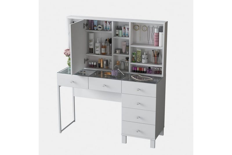 Talros Sminkbord 120 cm - Vit - Möbler - Bord & matgrupper - Kontorsbord - Skrivbord
