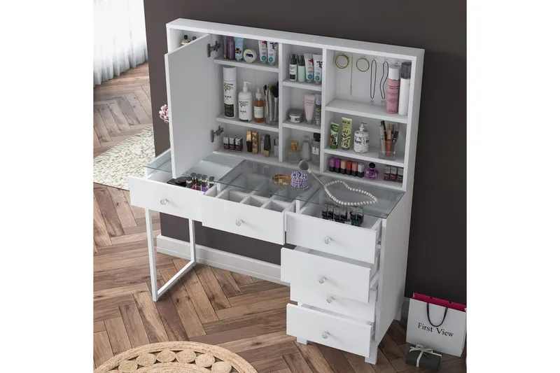 Talros Sminkbord 120 cm - Vit - Möbler - Bord & matgrupper - Kontorsbord - Skrivbord