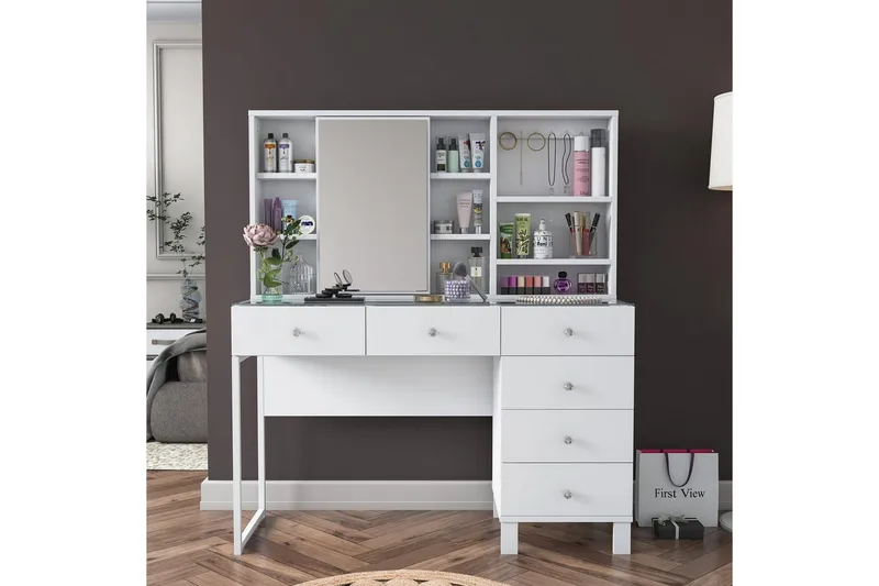 Talros Sminkbord 120 cm - Vit - Möbler - Bord & matgrupper - Kontorsbord - Skrivbord